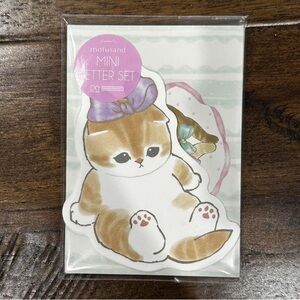 Mofusand kitten cat mini letter and envelope stationary gift set